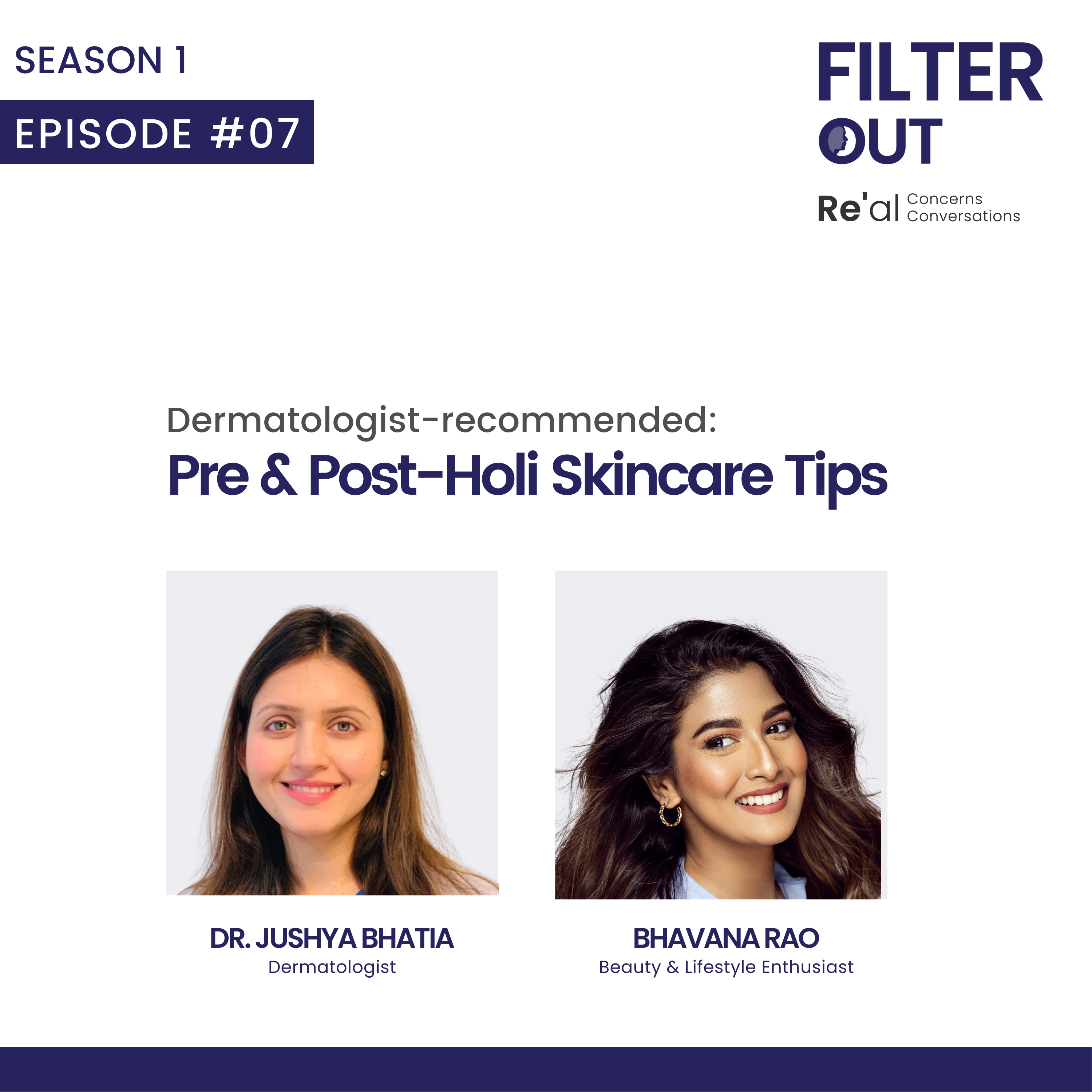 Dermatologist recommended: Pre & Post Holi Skincare tips