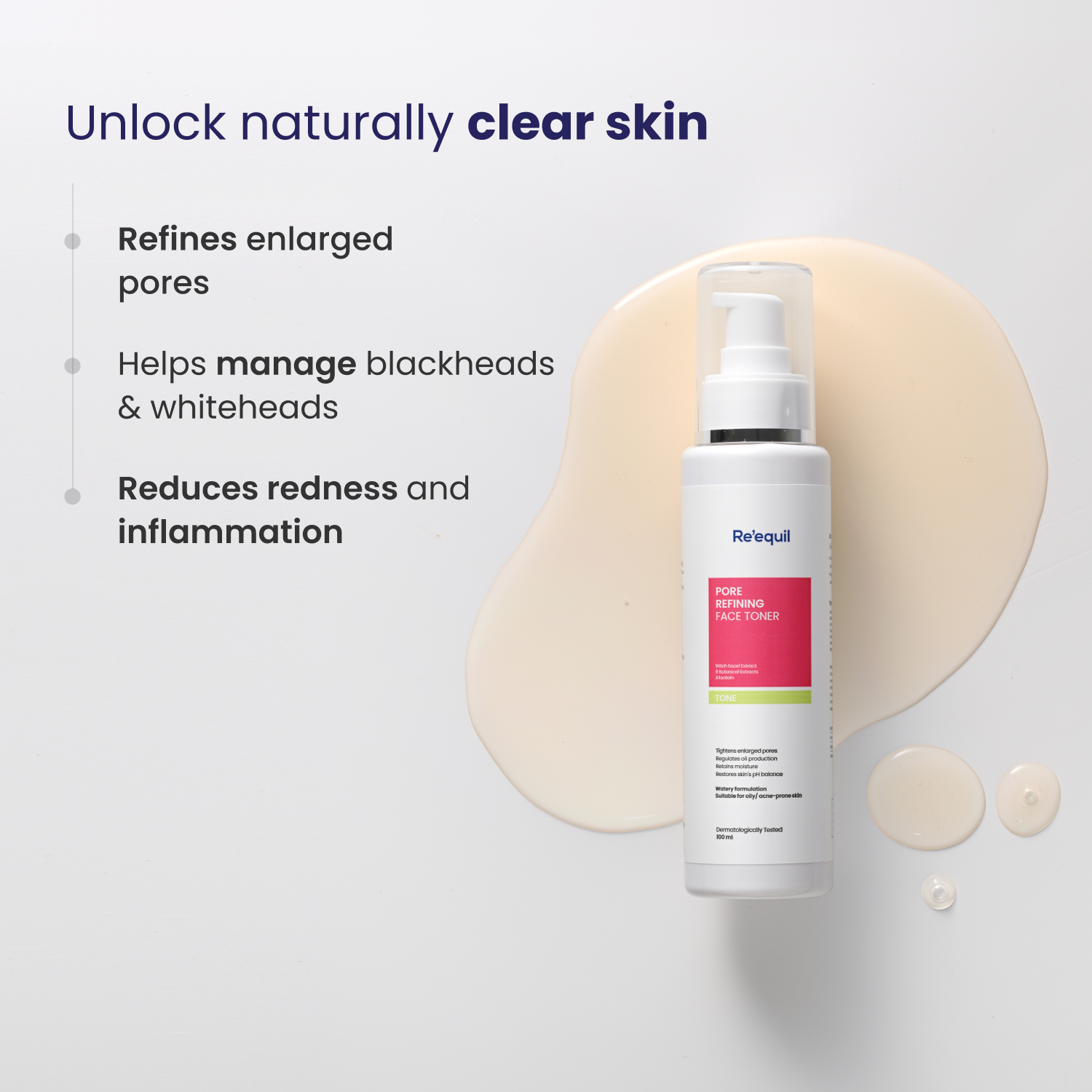 reequil Pore Refining Face Toner