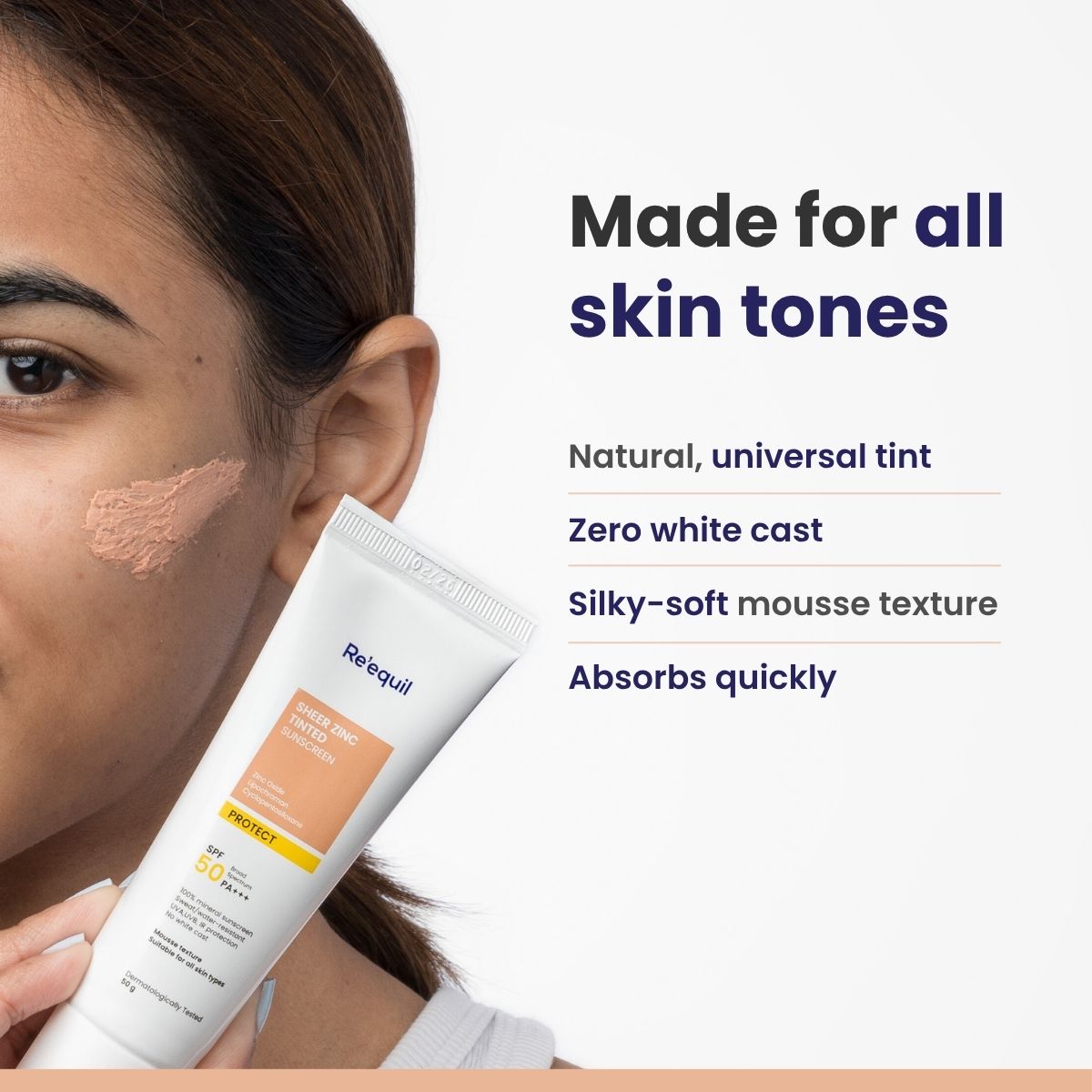 Sheer Zinc Tinted Sunscreen