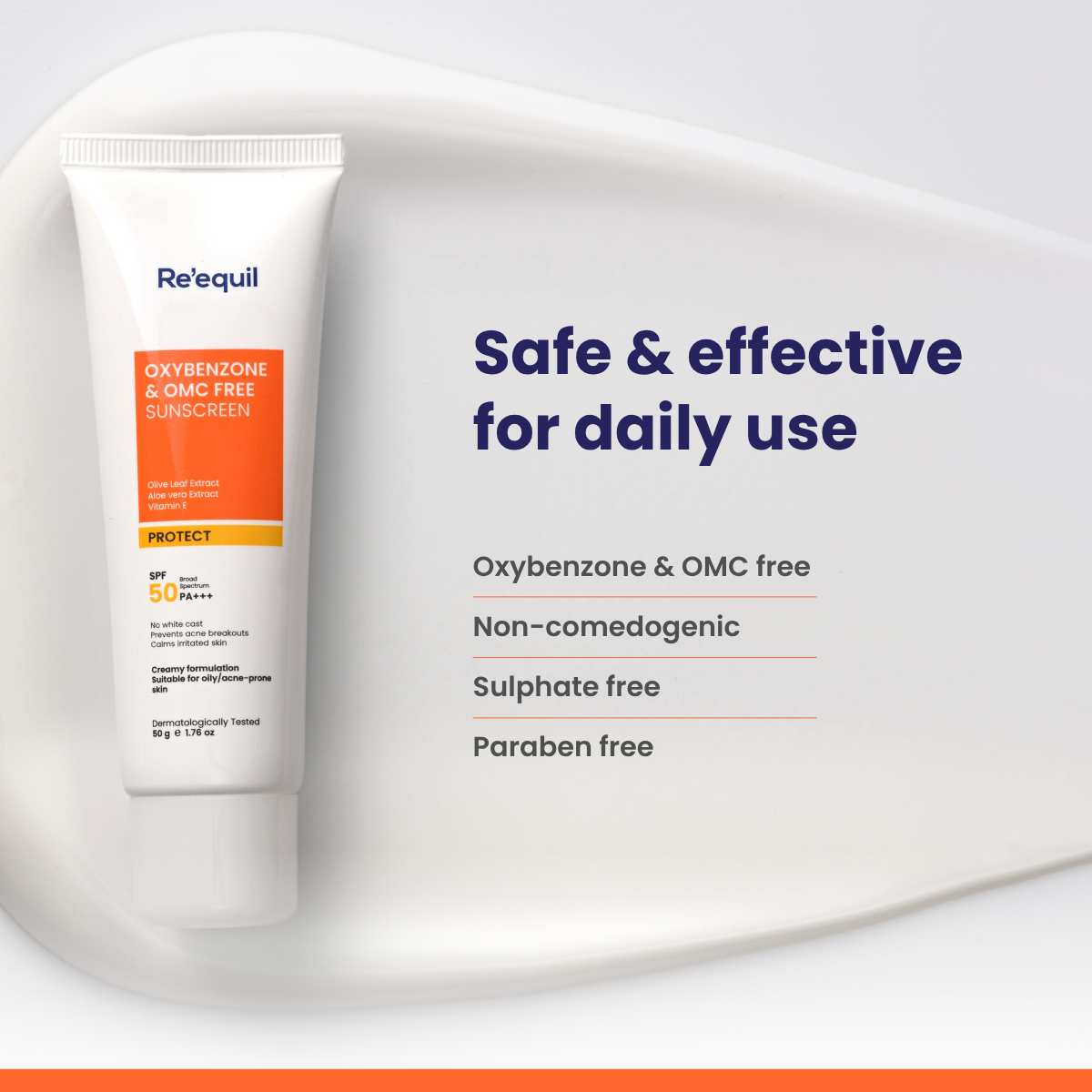 Oxybenzone & OMC Free Sunscreen
