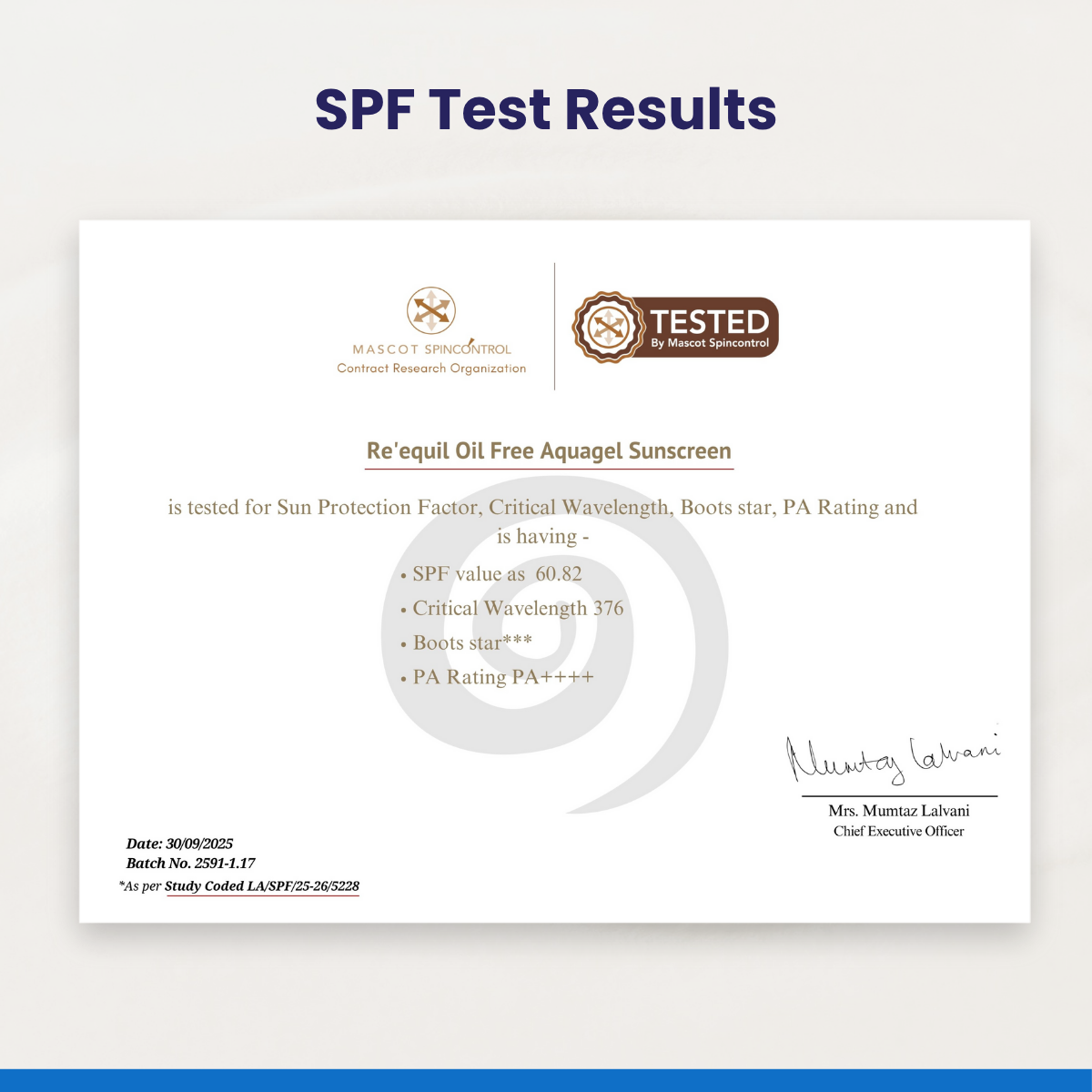 Oil-Free Aquagel Sunscreen