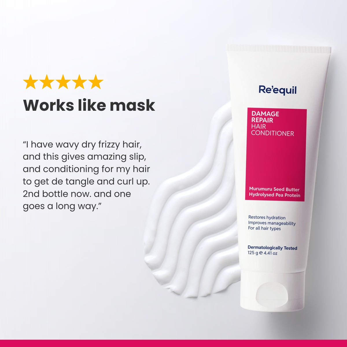 Damage Repair Hair Conditioner For Curly Hair