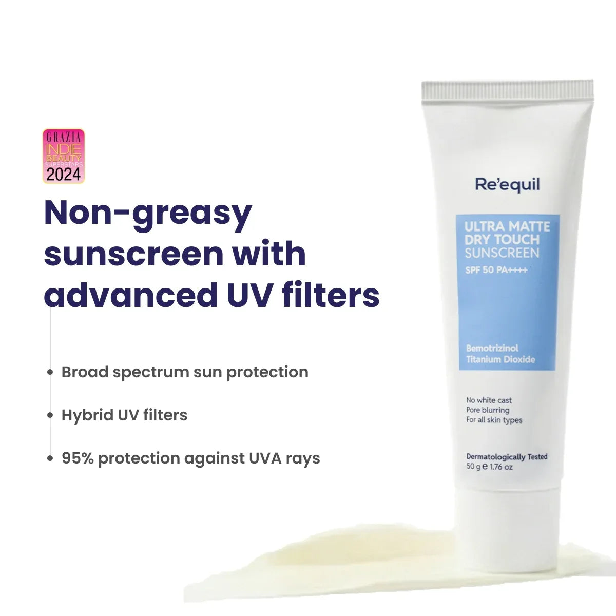 Ultra Matte Dry Touch Sunscreen (50g + 20g)