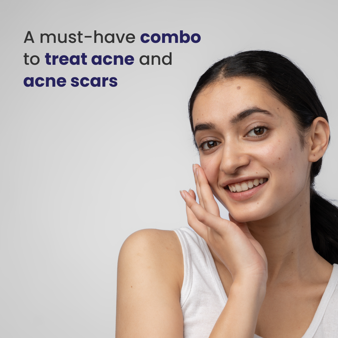 Acne and Acne Scars, Spots Treatment Bundle