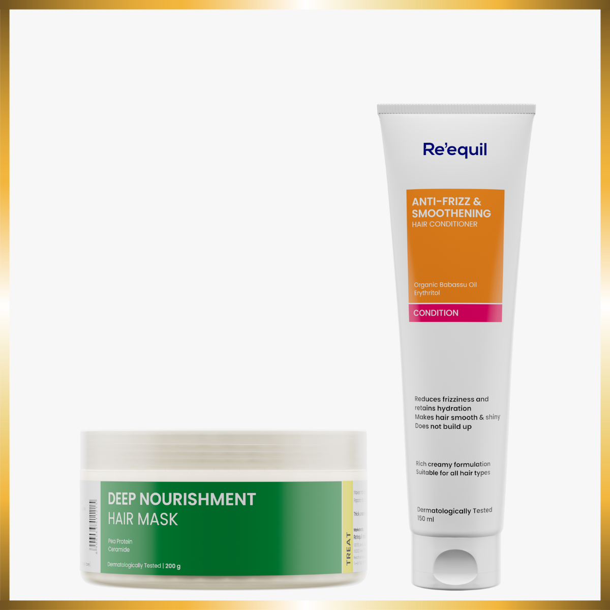 Frizzy and Damaged Hair Treatment Bundle