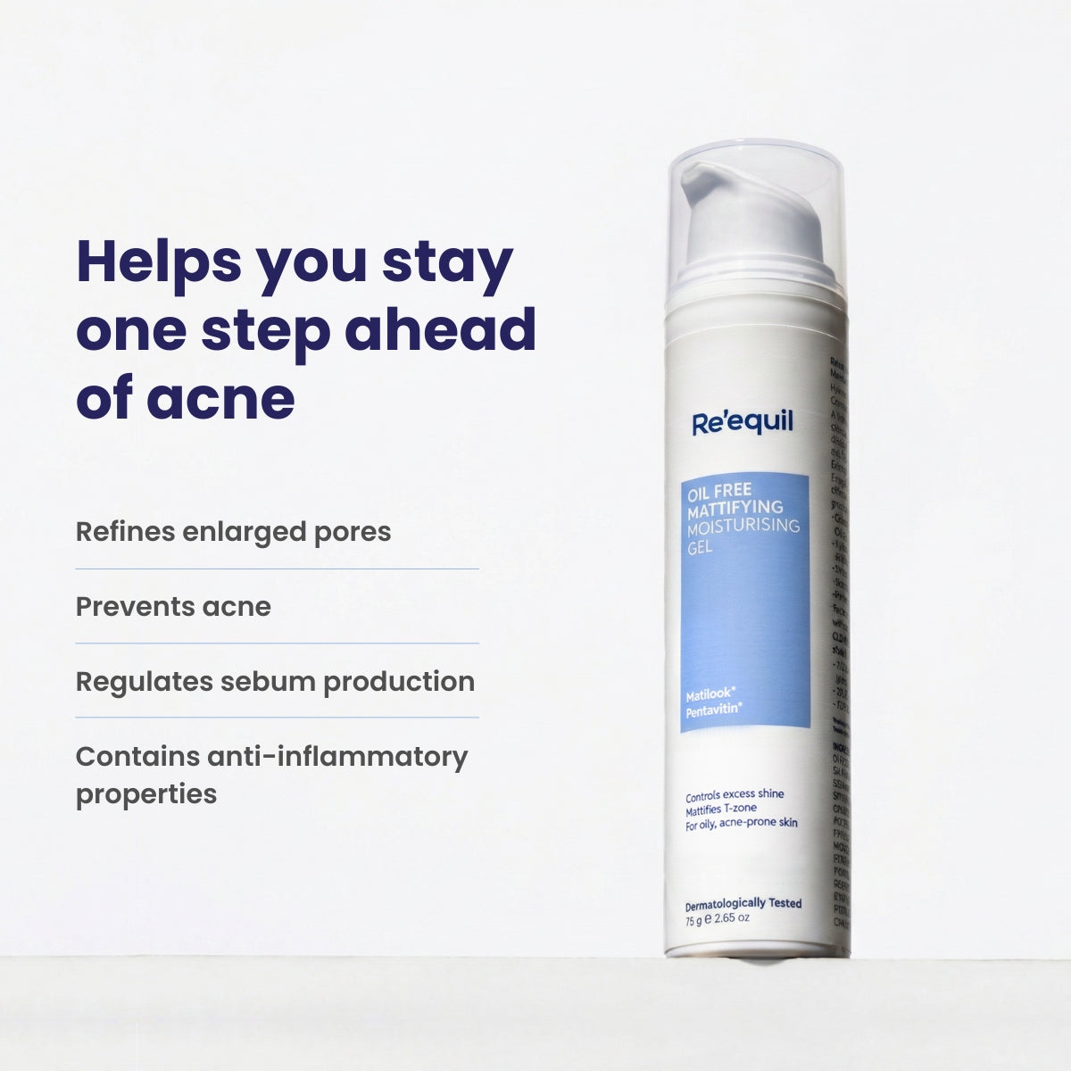 Oil Free Mattifying Moisturising Gel