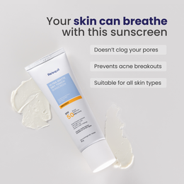 Buy Ultra Matte Dry Touch Sunscreen Gel SPF 50 PA++++ – Re'equil