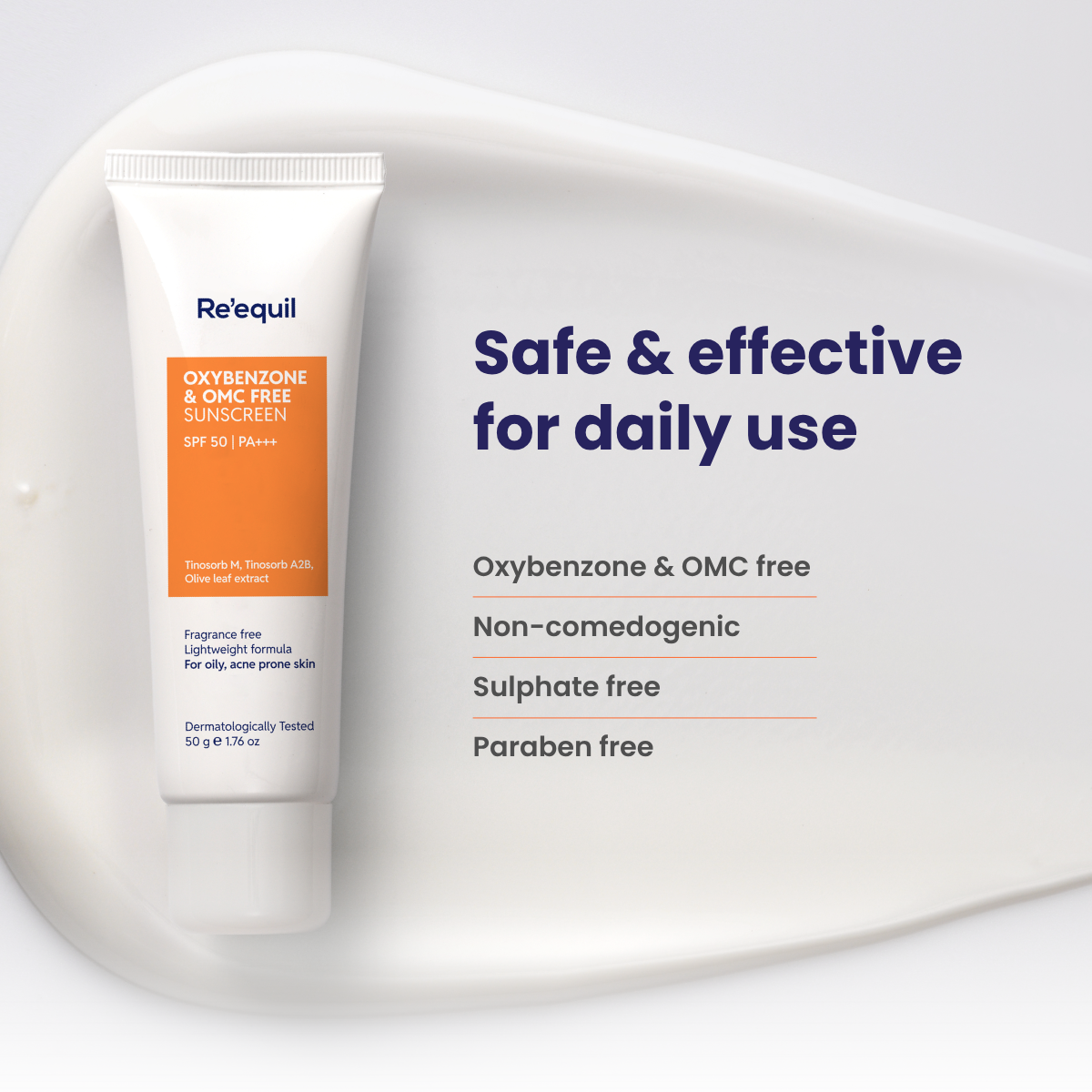 Oxybenzone & OMC Free Sunscreen
