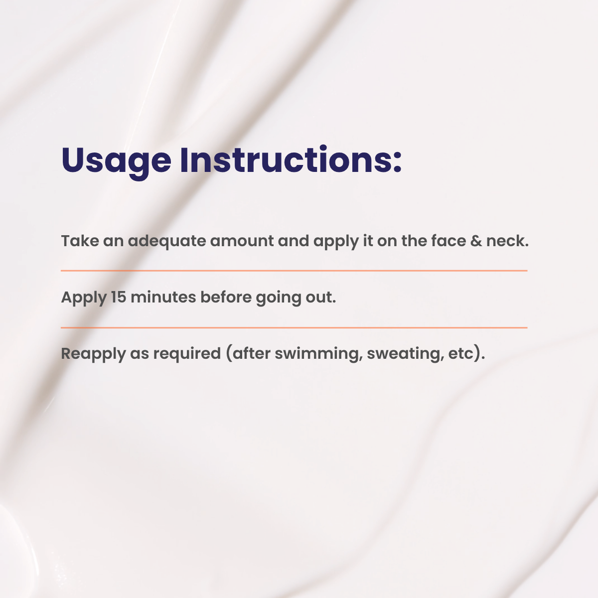 Oxybenzone & OMC Free Sunscreen