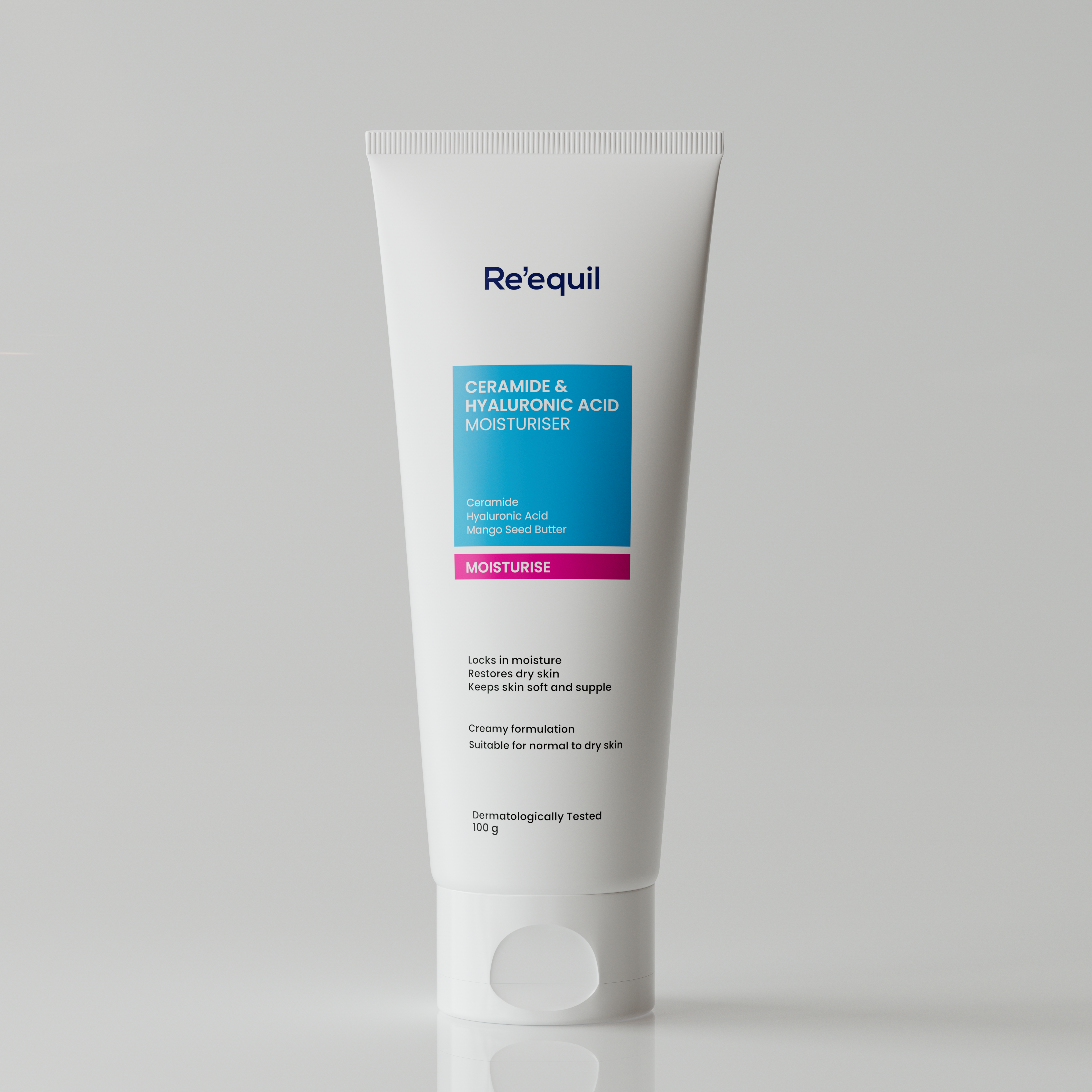 Best Ceramide Hyaluronic Acid Moisturiser For Dry Skin Re equil