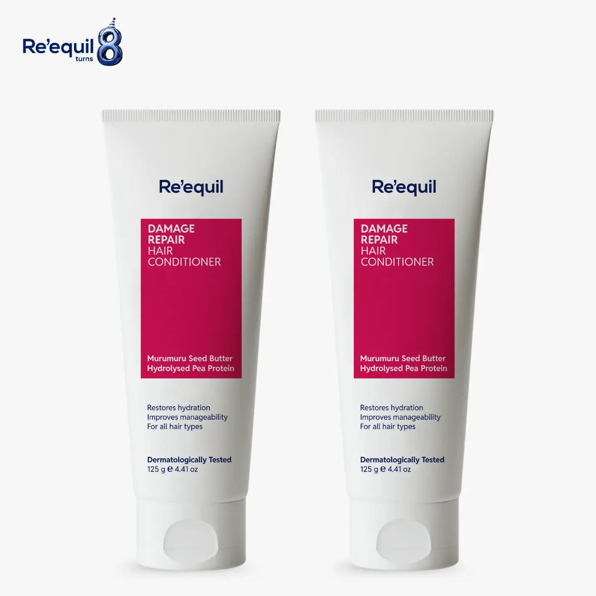 Damage Repair Hair Conditioner For Curly Hair (Pack of 2)