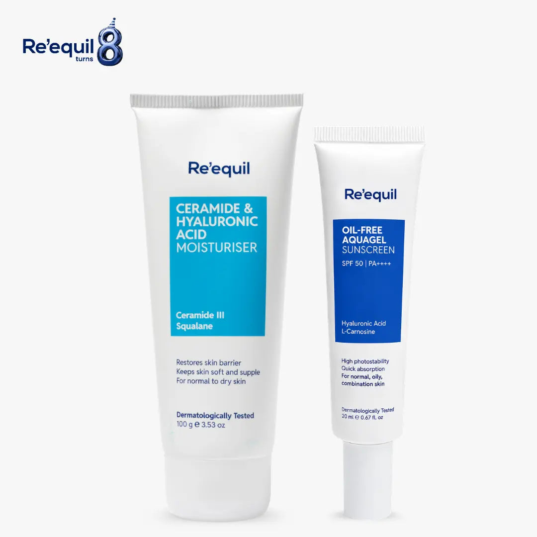 Dry skin hydrate & protect duo