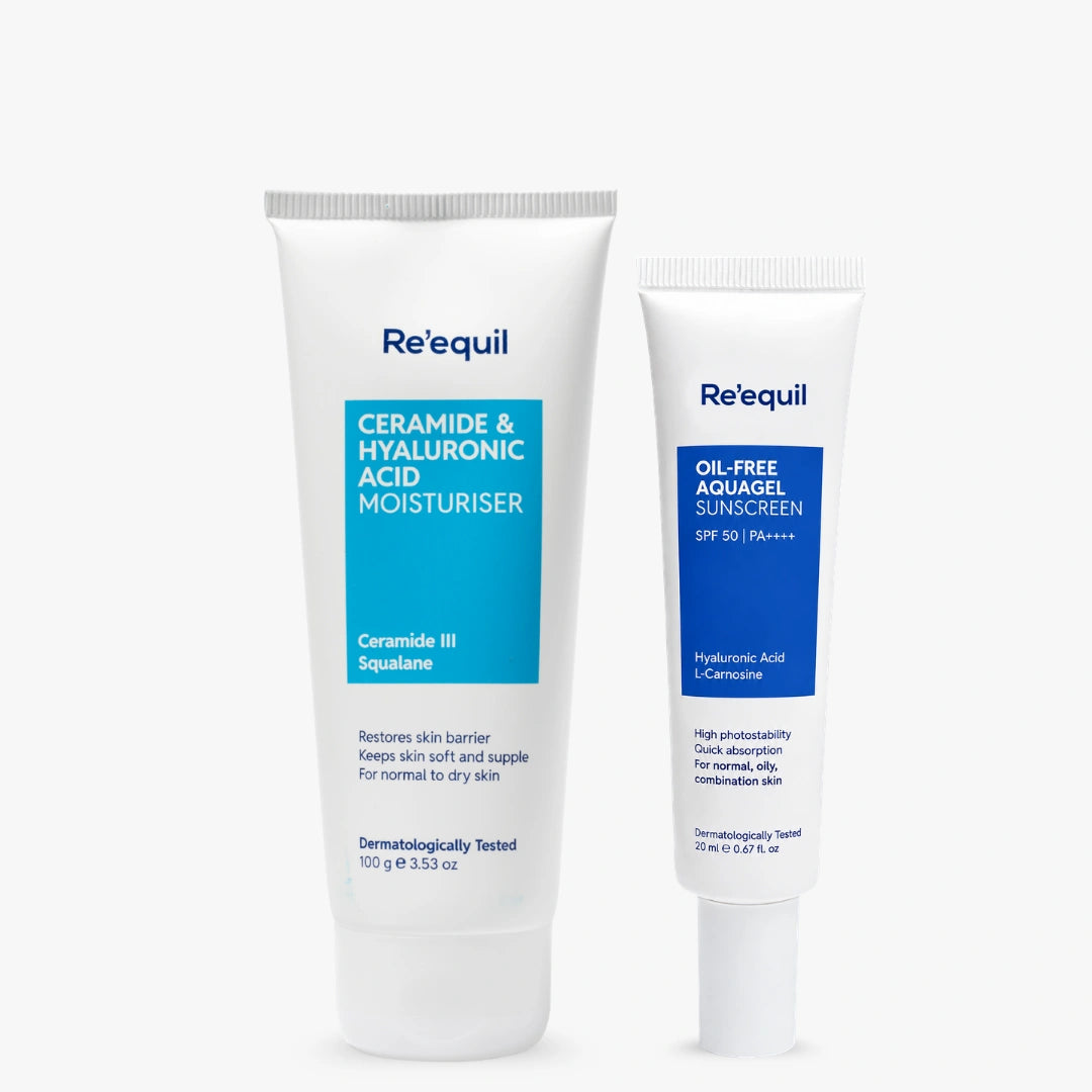 Dry skin hydrate & protect duo