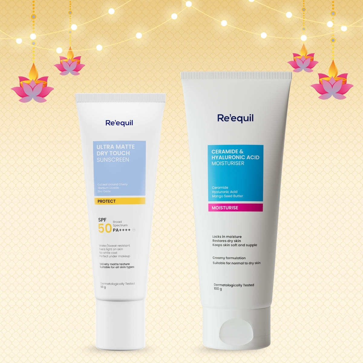 Hydrate & Sun Protect Bundle for Normal to Dry Skin