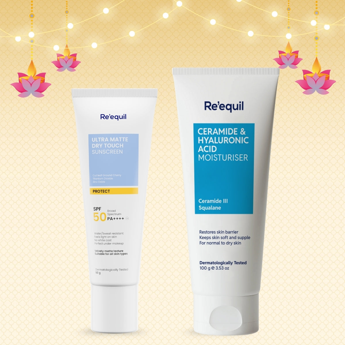 Hydrate & Sun Protect Bundle for Normal to Dry Skin