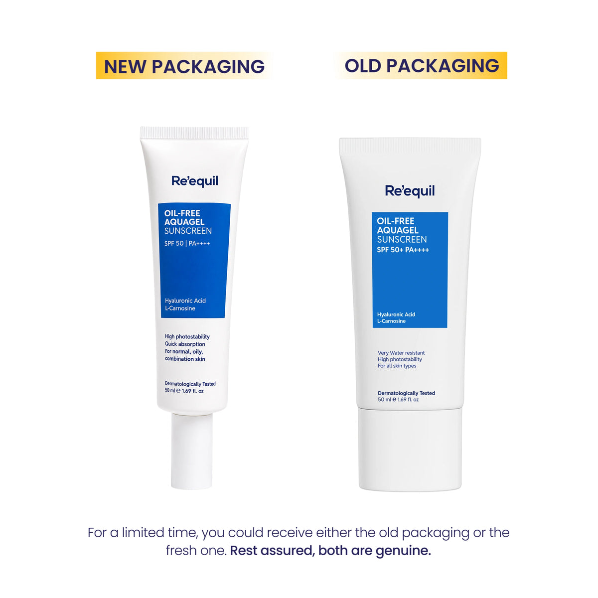 Oil-Free Aquagel Sunscreen (Pack of 2)