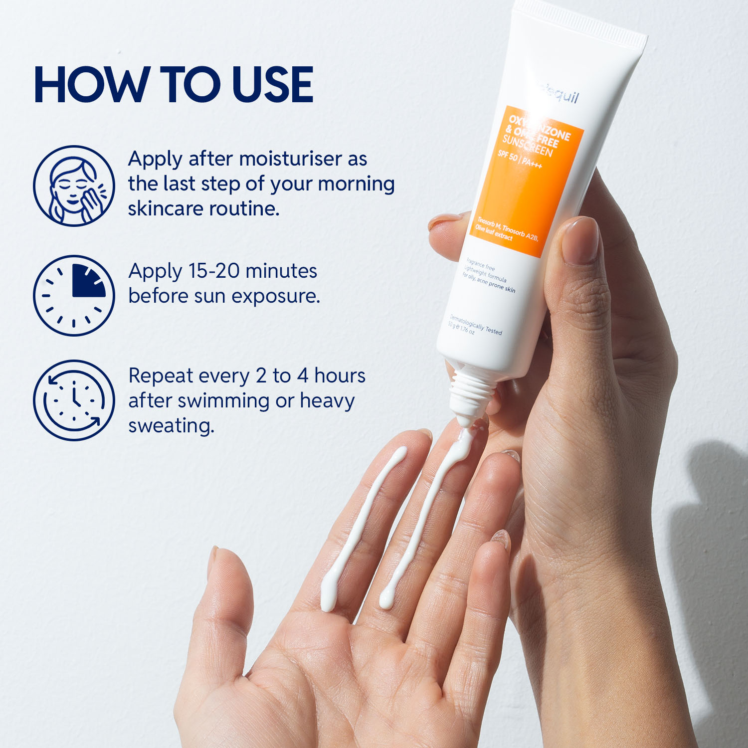 Oxybenzone & OMC Free Sunscreen