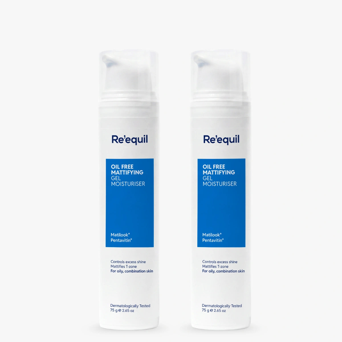 Oil Free Mattifying Gel Moisturiser (Pack of 2)