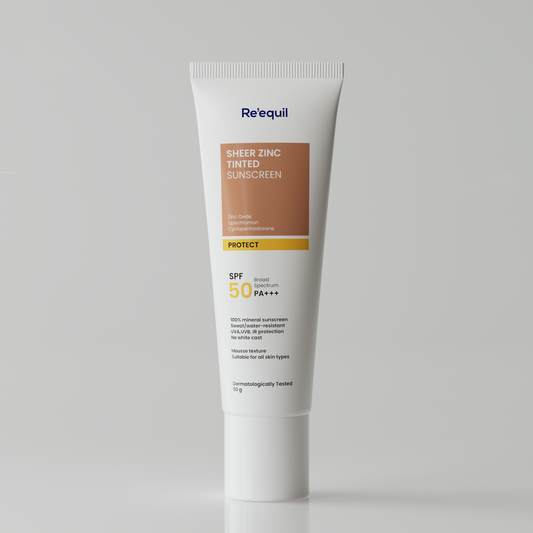 Reequil Sheer Zinc Tinted Sunscreen