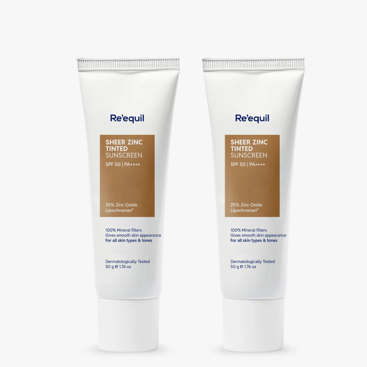 Sheer Zinc Tinted Sunscreen (Pack of 2)