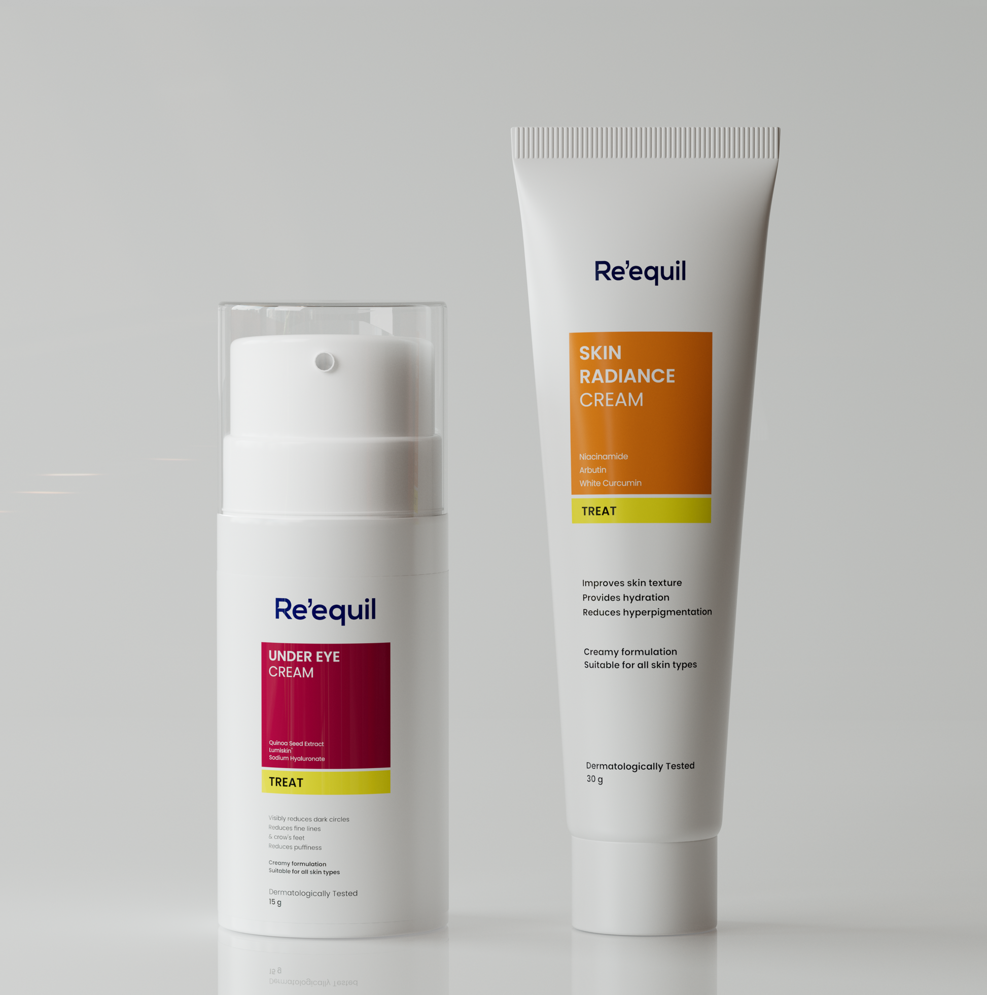 Re equil under discount eye cream