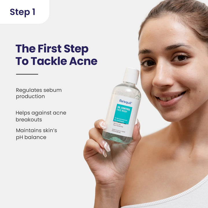 Face Cleansers for Acne and Pigmentation Skin by Re'equil